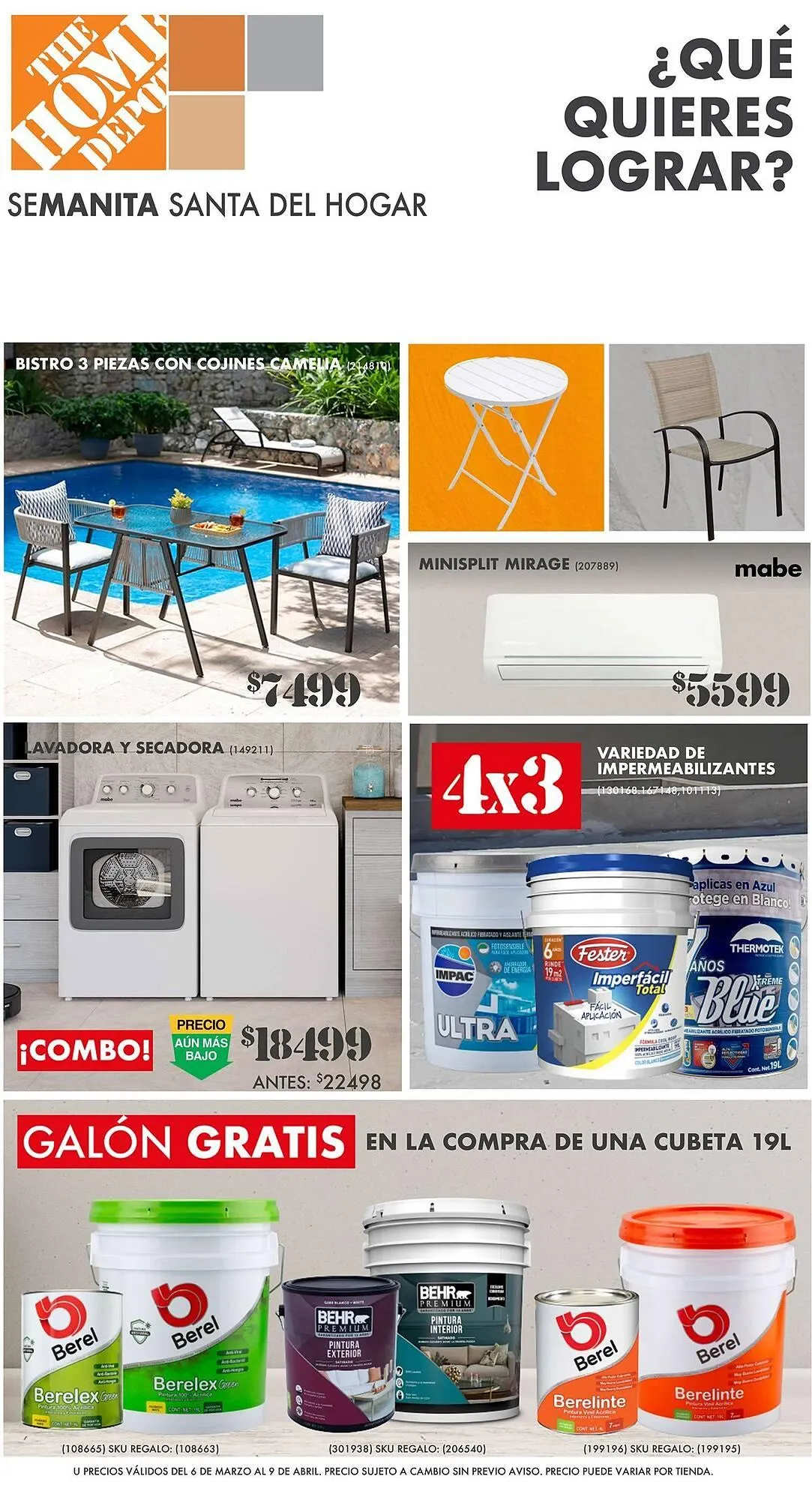 Catálogo The Home Depot - 1