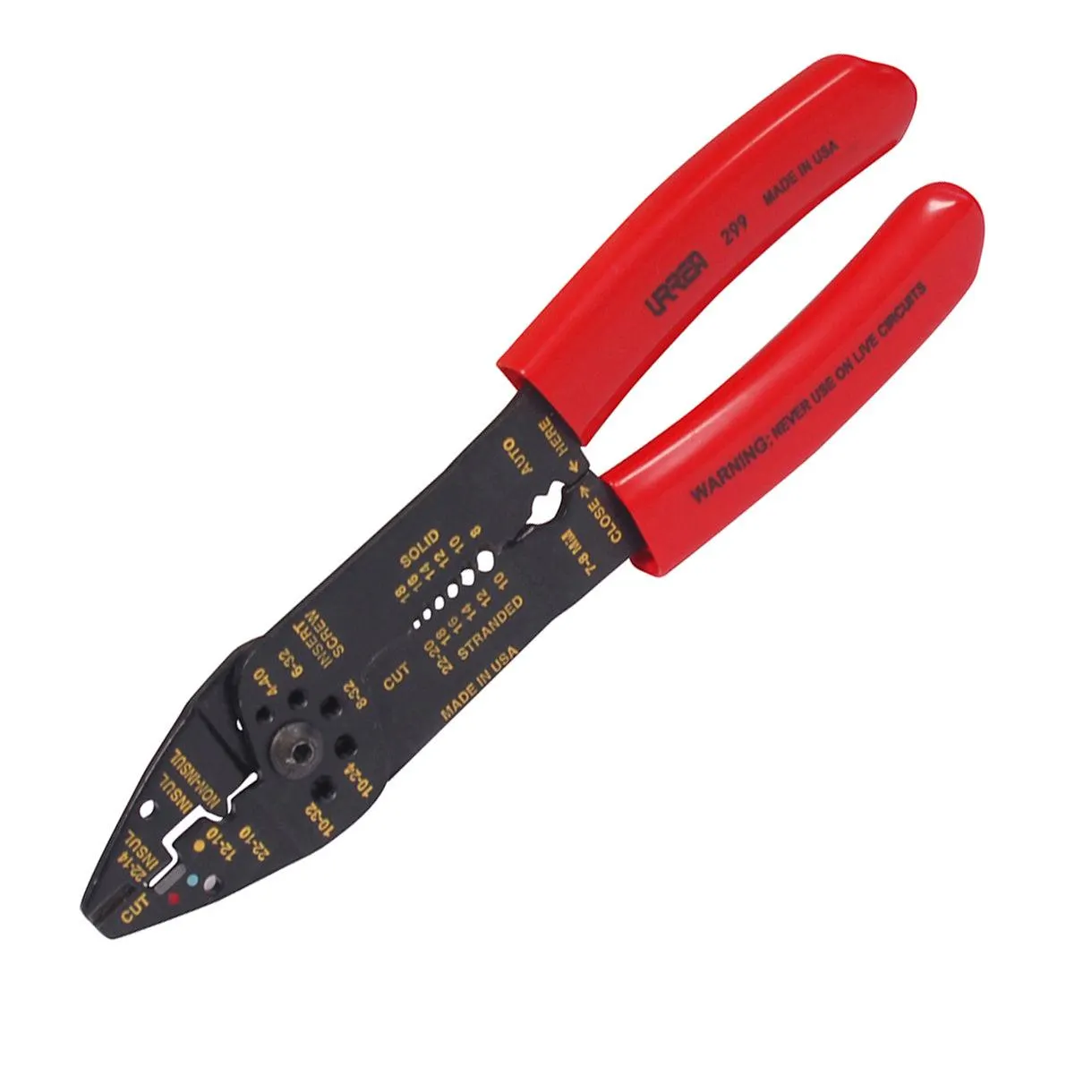 Pinza desforradora múltiple 22-10 AWG