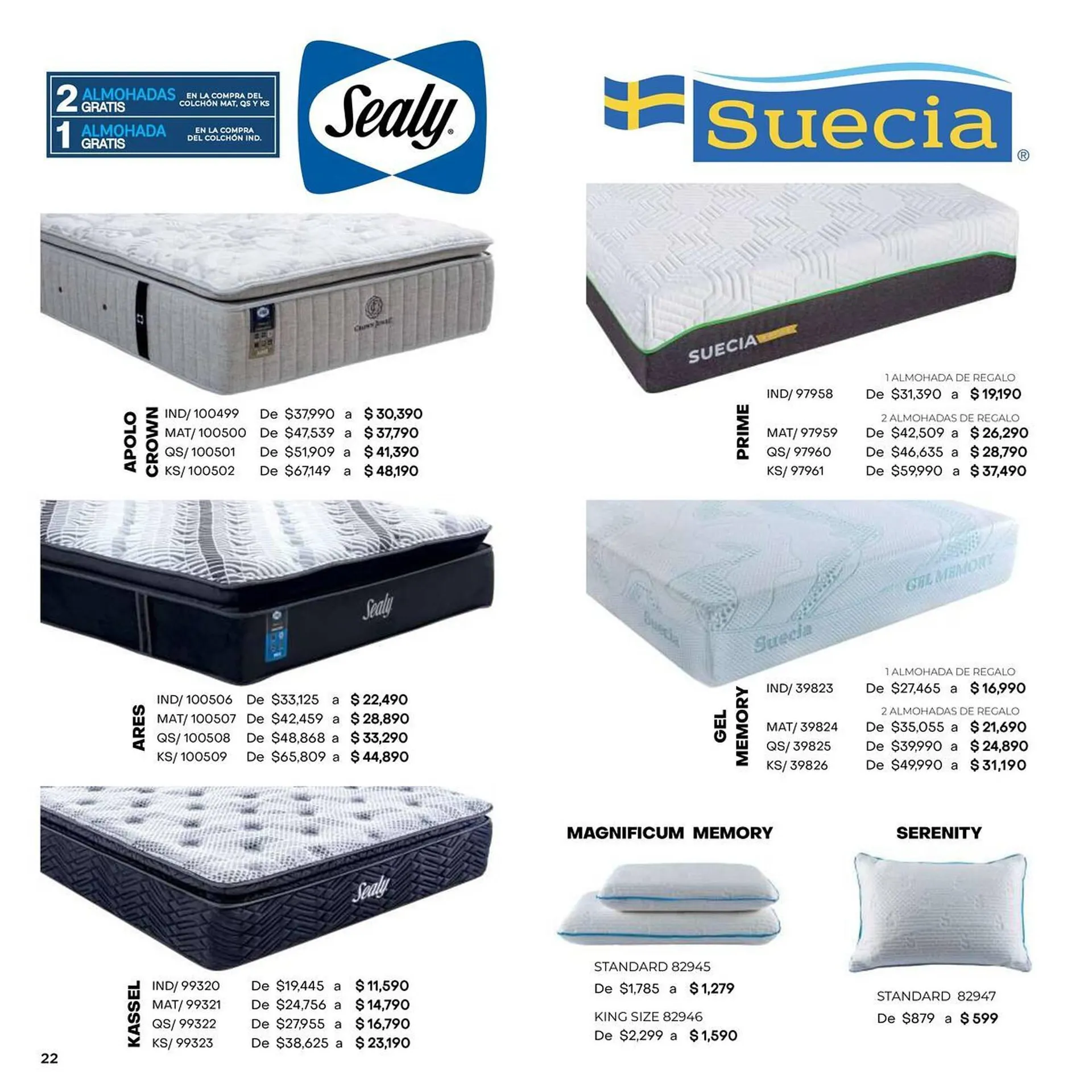 Catálogo de Catálogo Muebles Placencia 8 de febrero al 19 de febrero 2024 - Pagina 22