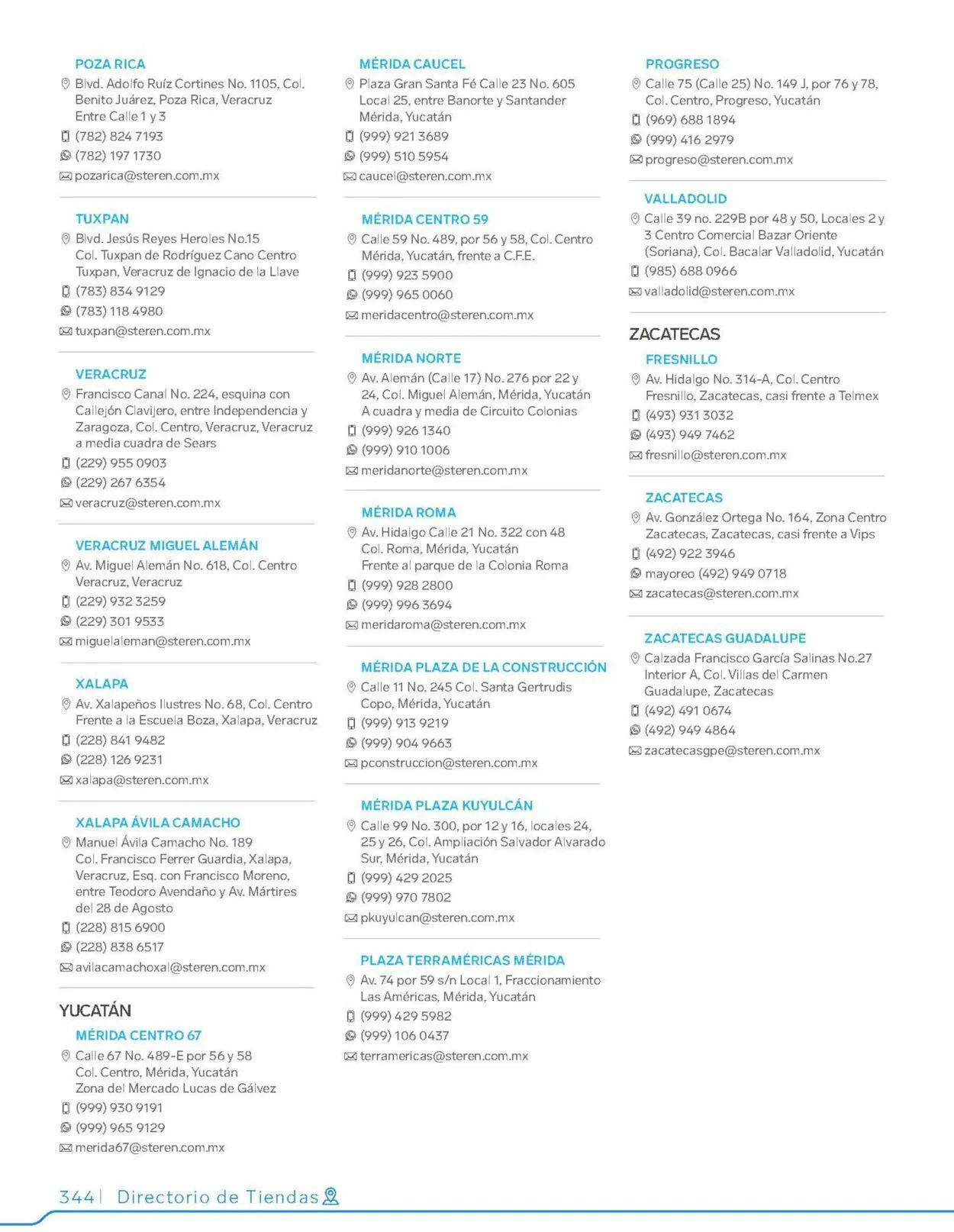 Catálogo de Steren 1 de febrero al 31 de diciembre 2023 - Pagina 364