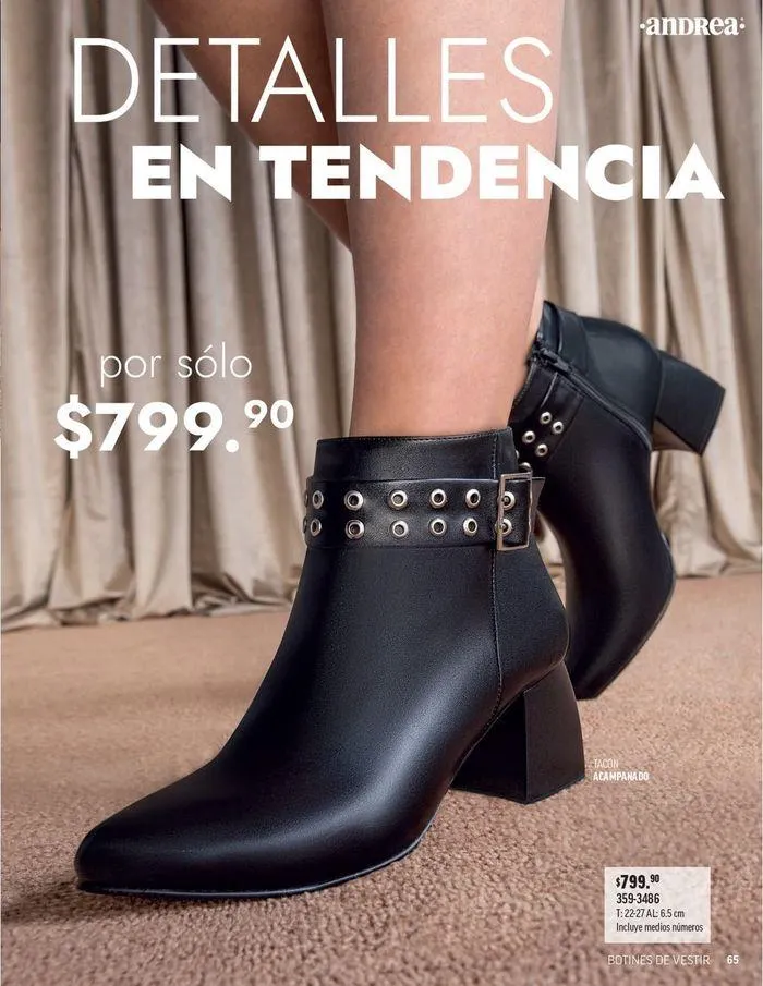 Catálogo de ANDREA - CALZADO DAMA 26 de agosto al 25 de enero 2025 - Pagina 161