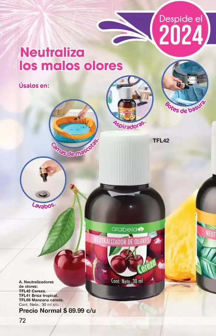 Catálogo de Arabela Campaña 01 4 de diciembre al 26 de diciembre 2024 - Pagina 72