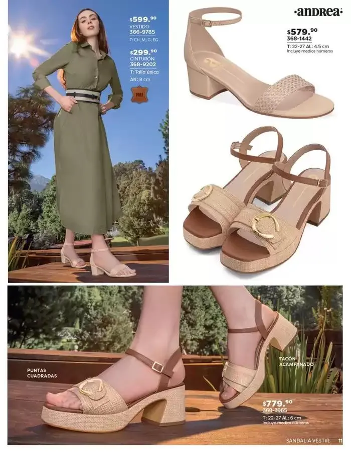 Catálogo de ANDREA | CALZADO DAMA 26 de enero al 24 de mayo 2025 - Pagina 11