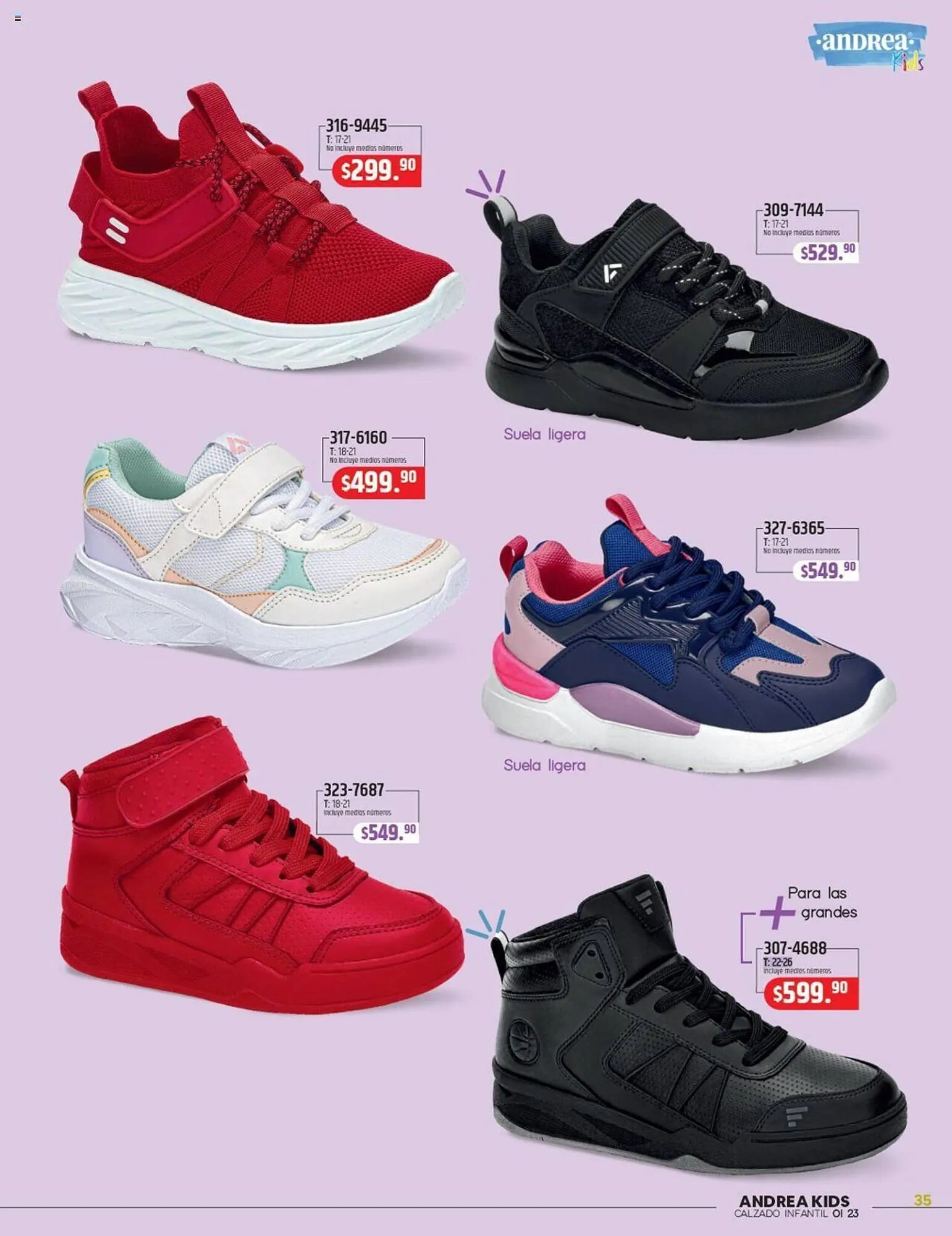 Catálogo de Catálogo Andrea 27 de agosto al 27 de enero 2024 - Pagina 35