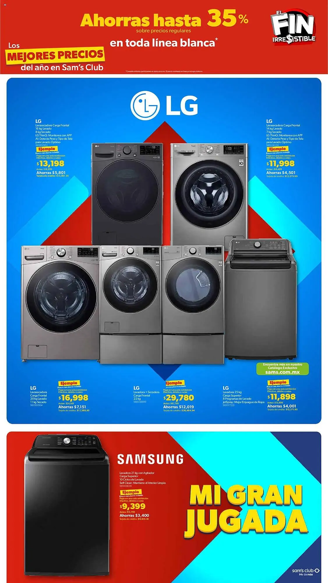 Catálogo de Catálogo Sam's Club 4 de noviembre al 5 de noviembre 2025 - Pagina 12