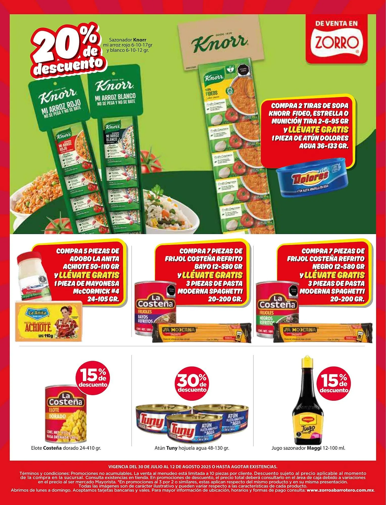 Catálogo de Catálogo Zorro 30 de julio al 12 de agosto 2025 - Pagina 7