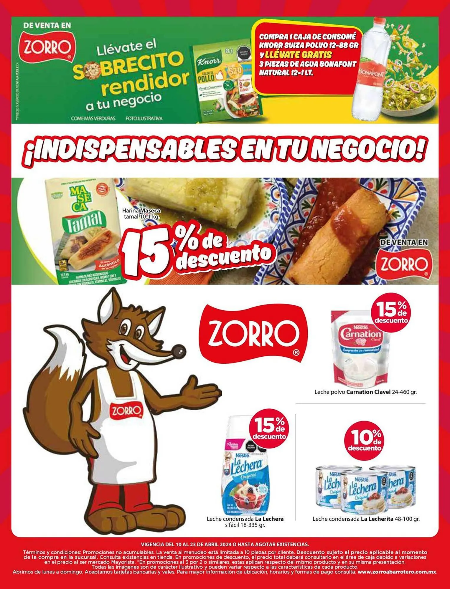 Catálogo de Catálogo Zorro 12 de abril al 23 de abril 2024 - Pagina 18