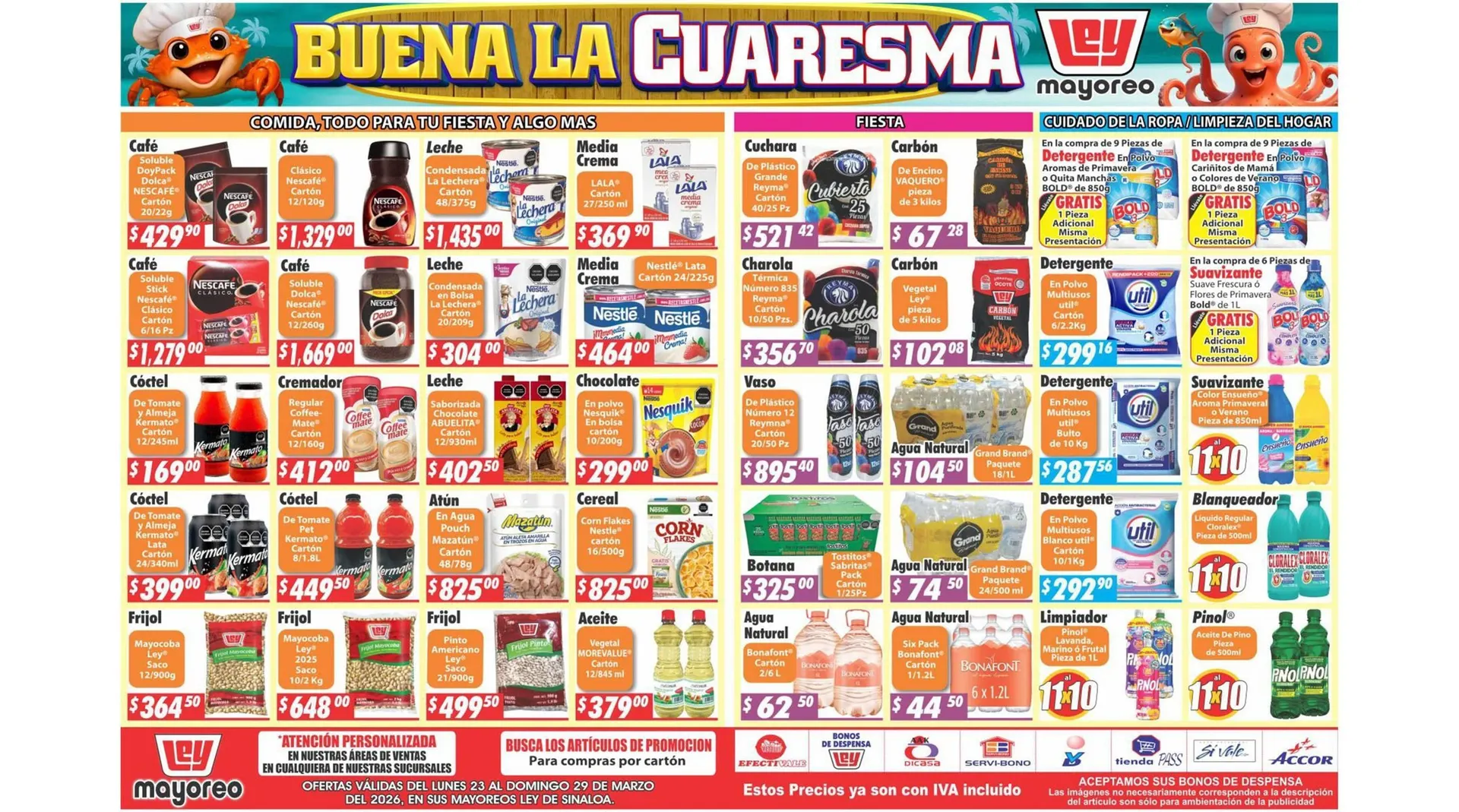 Catálogo de Folleto Casa Ley 23 de marzo al 29 de marzo 2026 - Pagina 2