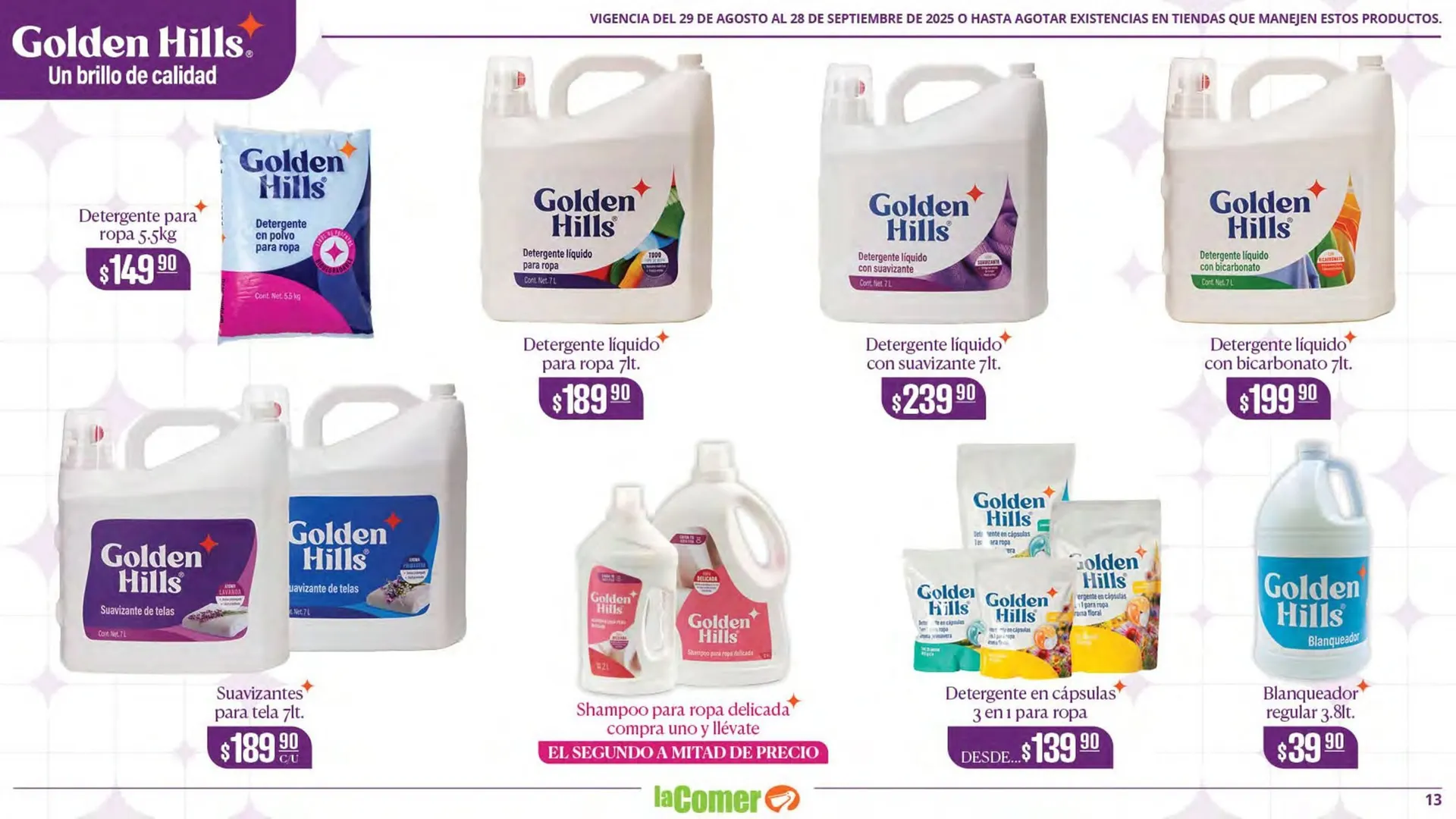 Catálogo de Catálogo La Comer 29 de agosto al 28 de septiembre 2025 - Pagina 13