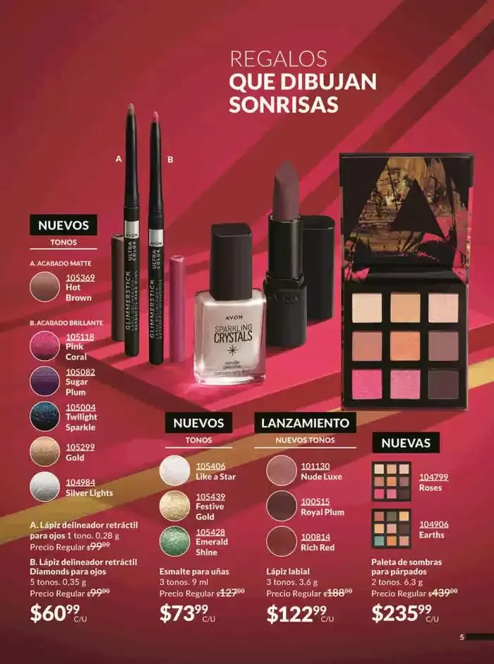 Catálogo de Avon COSMÉTICOS C19 28 de octubre al 5 de diciembre 2024 - Pagina 5