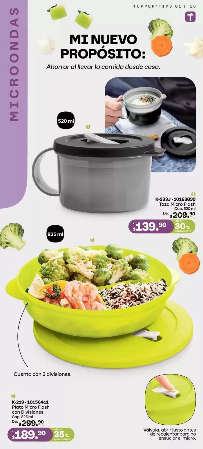 Catálogo de Tupper Tips 01 6 de enero al 26 de enero 2025 - Pagina 16