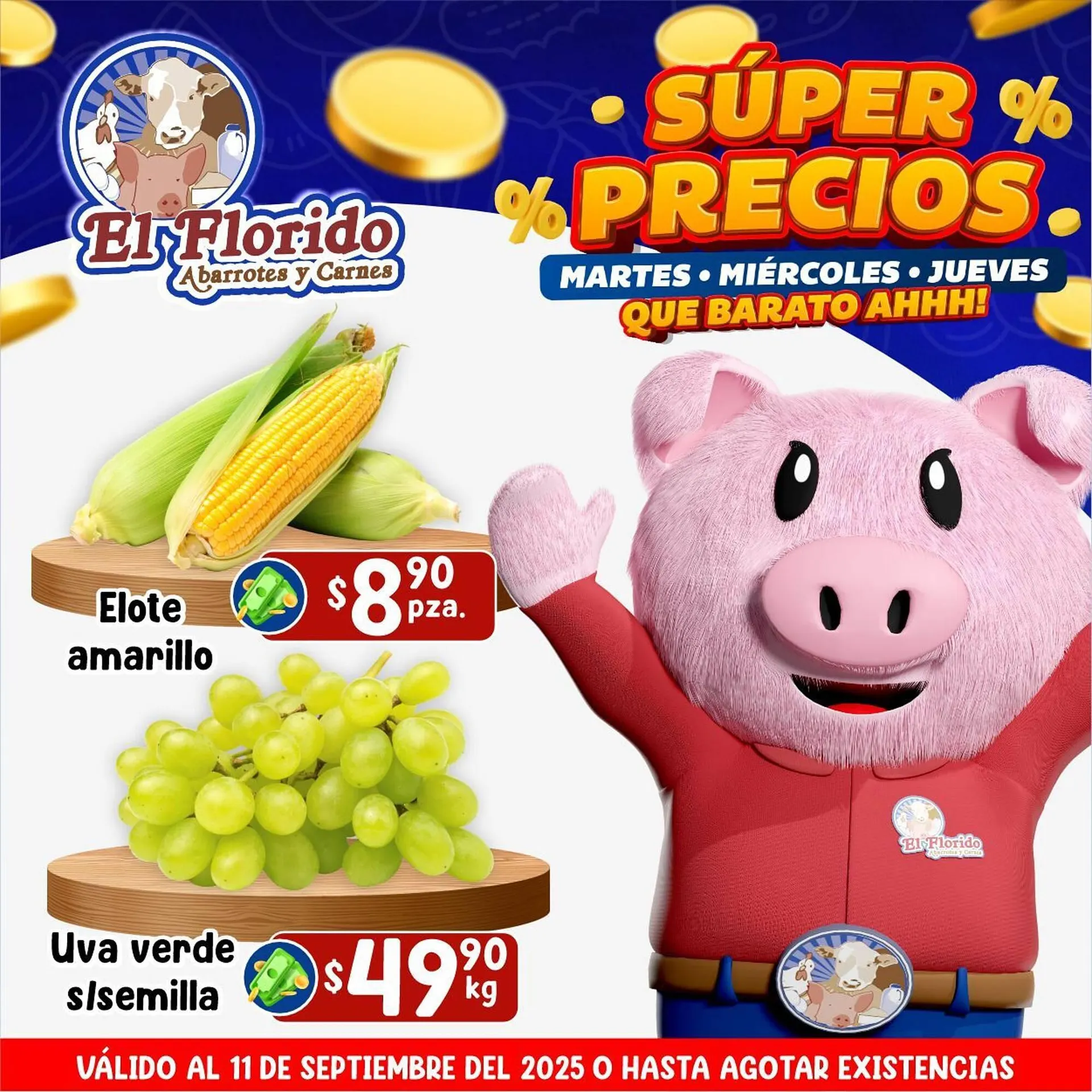 Catálogo de Folleto El Florido 10 de septiembre al 11 de septiembre 2025 - Pagina 1