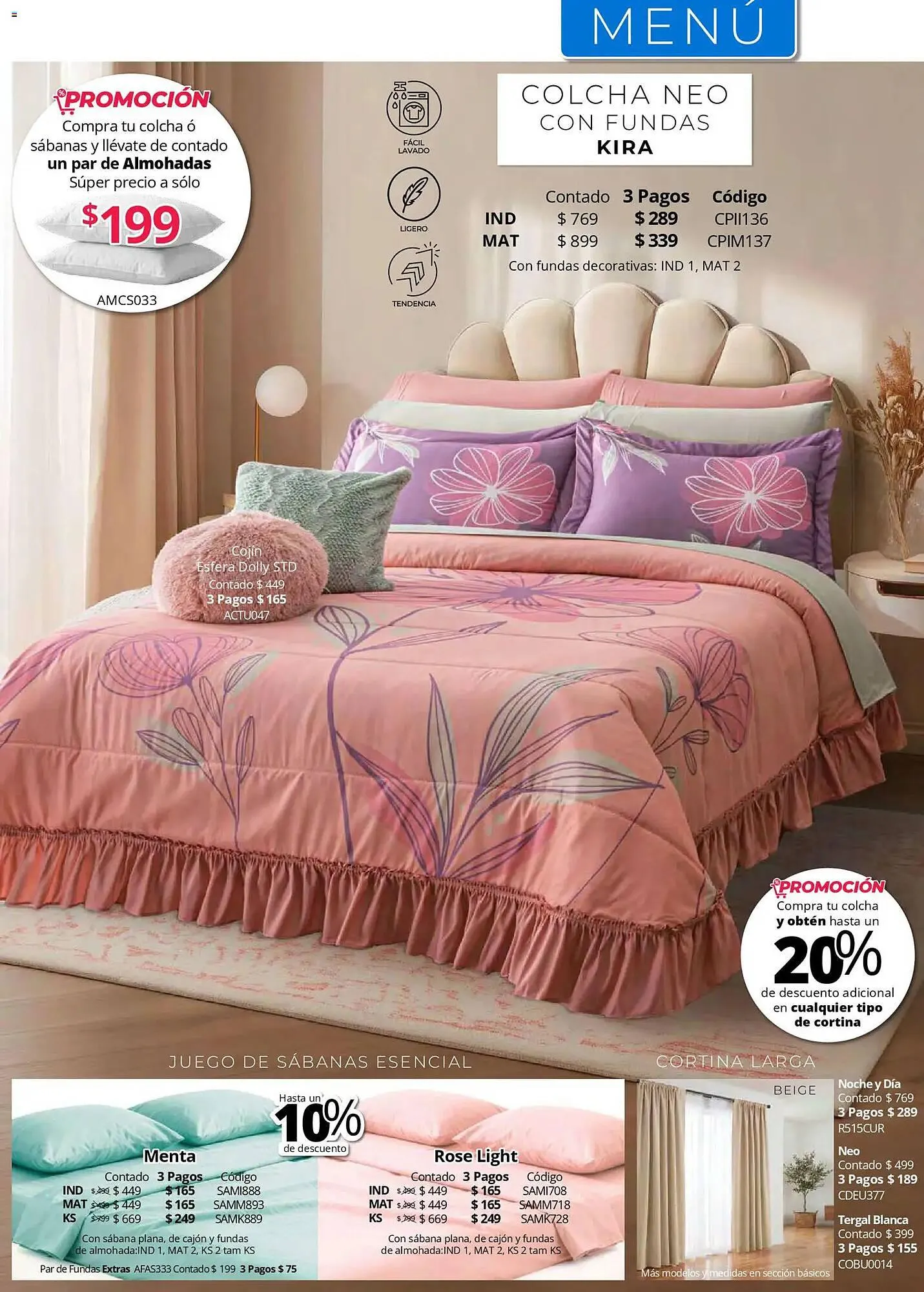 Catálogo de Catálogo Colchas Concord 1 de mayo al 1 de agosto 2026 - Pagina 121
