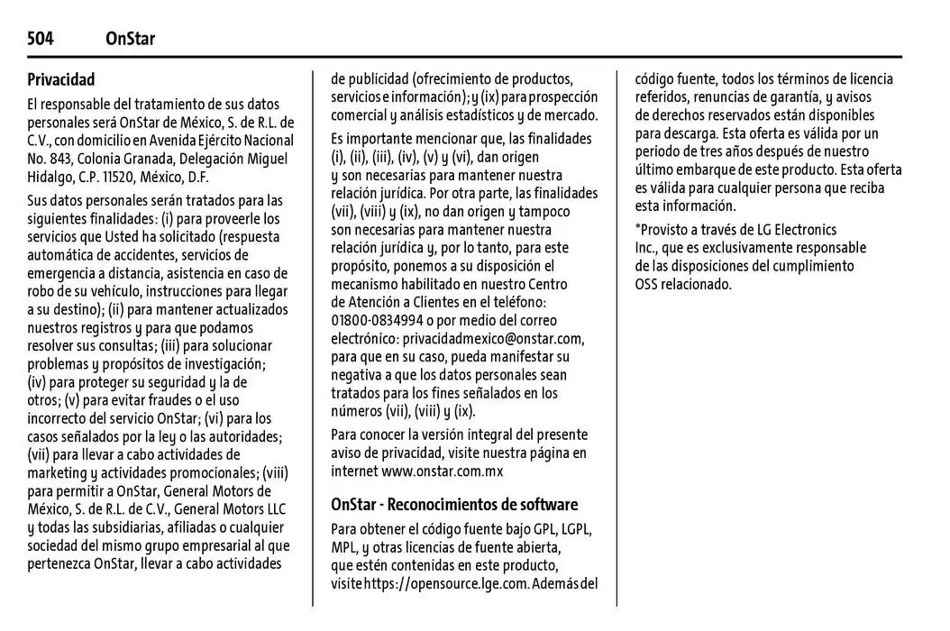 Catálogo de Cheyenne 2025 Manual del propietario 22 de enero al 31 de diciembre 2025 - Pagina 505