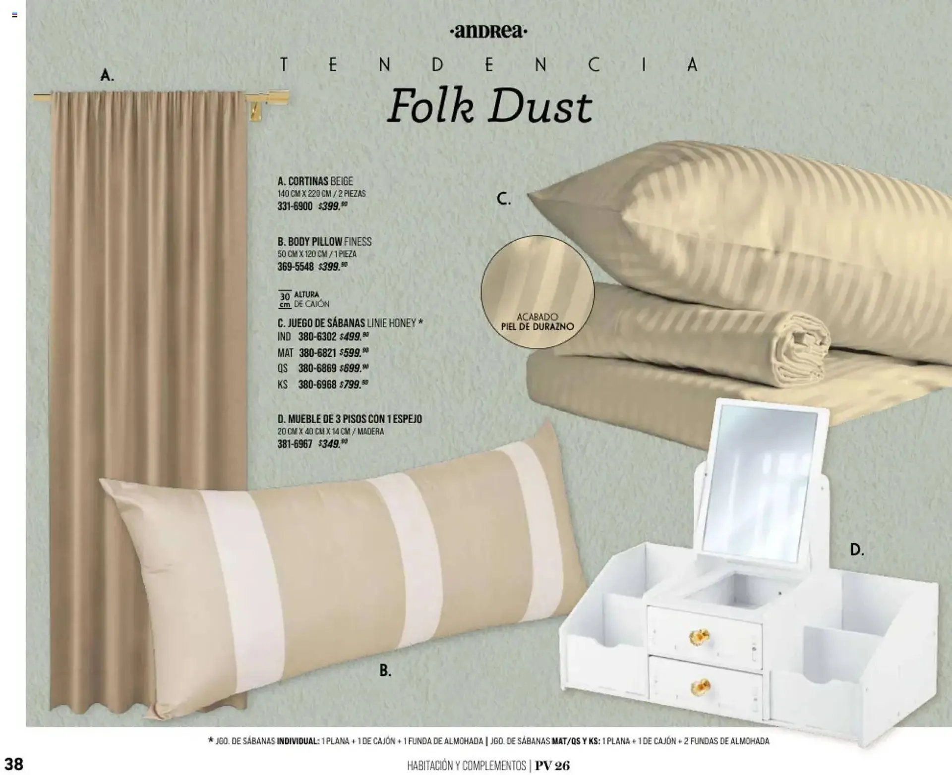 Catálogo de Catálogo Andrea 25 de enero al 23 de agosto 2026 - Pagina 38