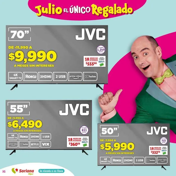 Catálogo de Julio Regalado Híper 12 de julio al 17 de julio 2024 - Pagina 32