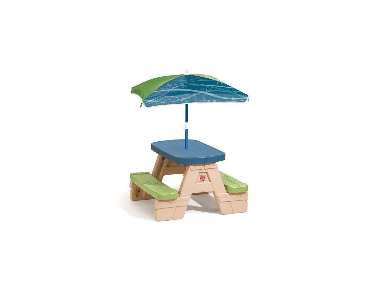 Mesa Picnic con sombrilla Step 2