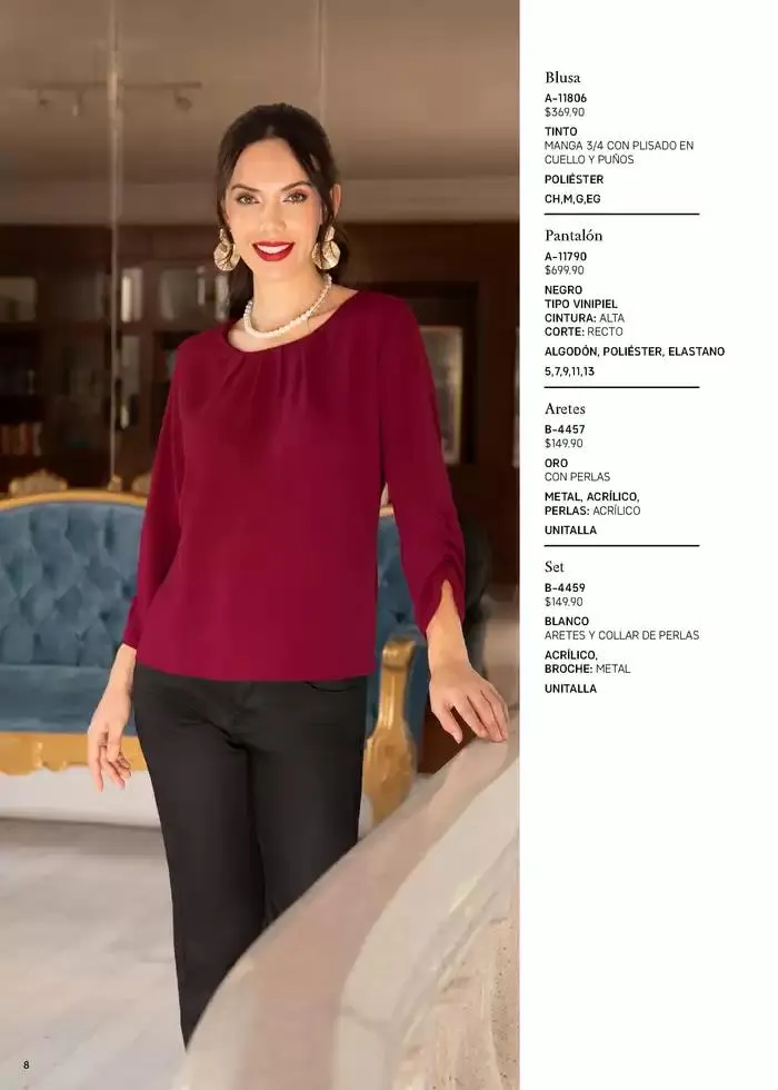 Catálogo de Catálogo Invierno 2024 9 de octubre al 31 de enero 2025 - Pagina 8