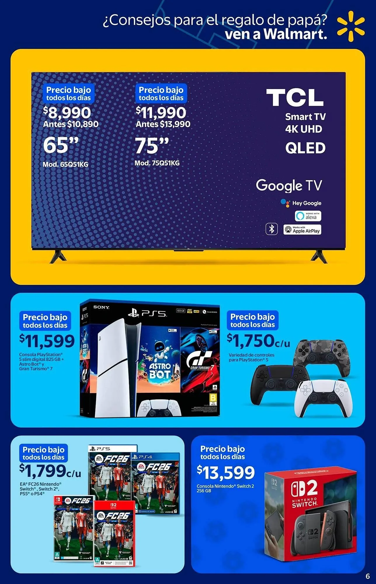 Catálogo de Folleto Walmart 11 de mayo al 17 de junio 2026 - Pagina 6