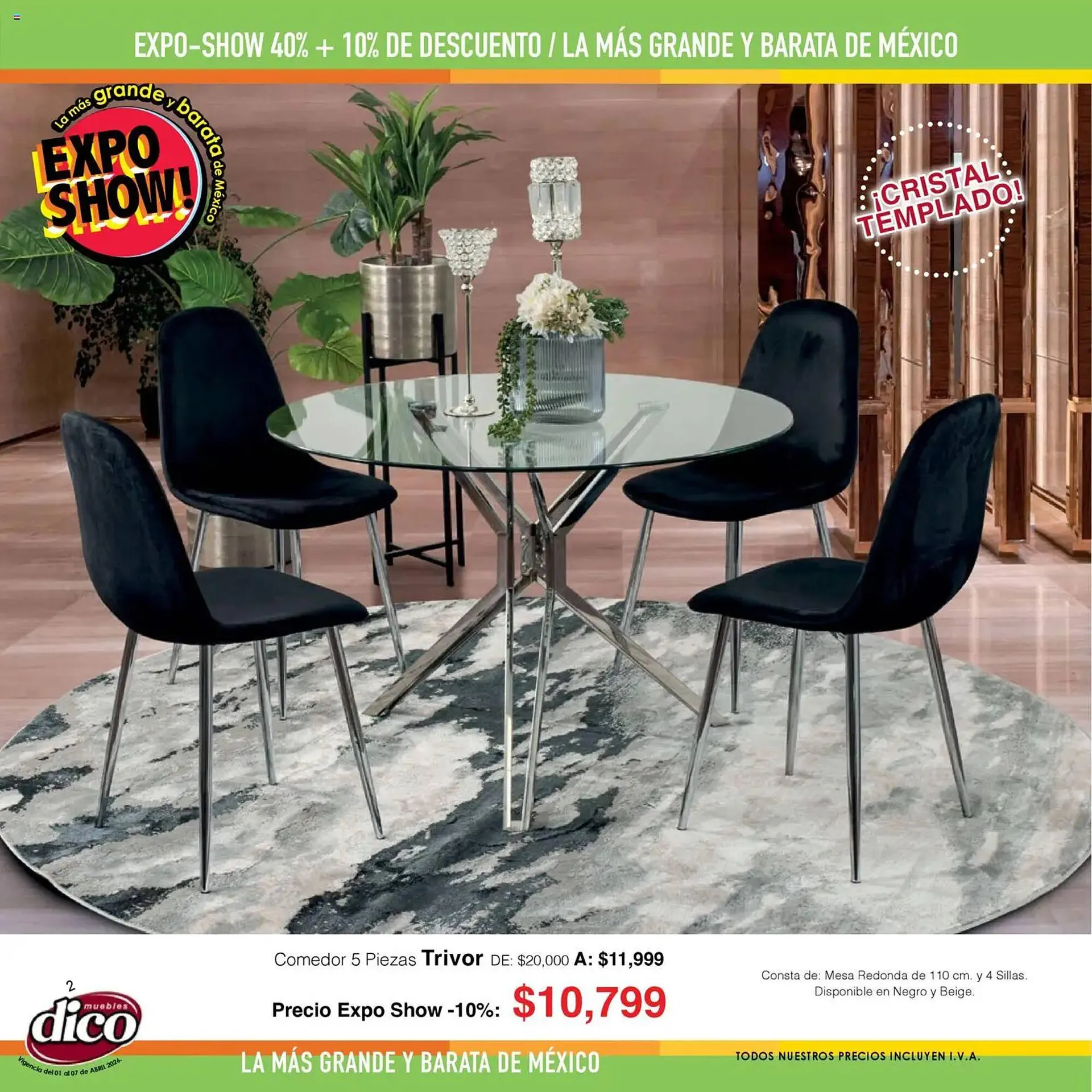 Catálogo de Catálogo Muebles Dico 1 de abril al 7 de abril 2026 - Pagina 2