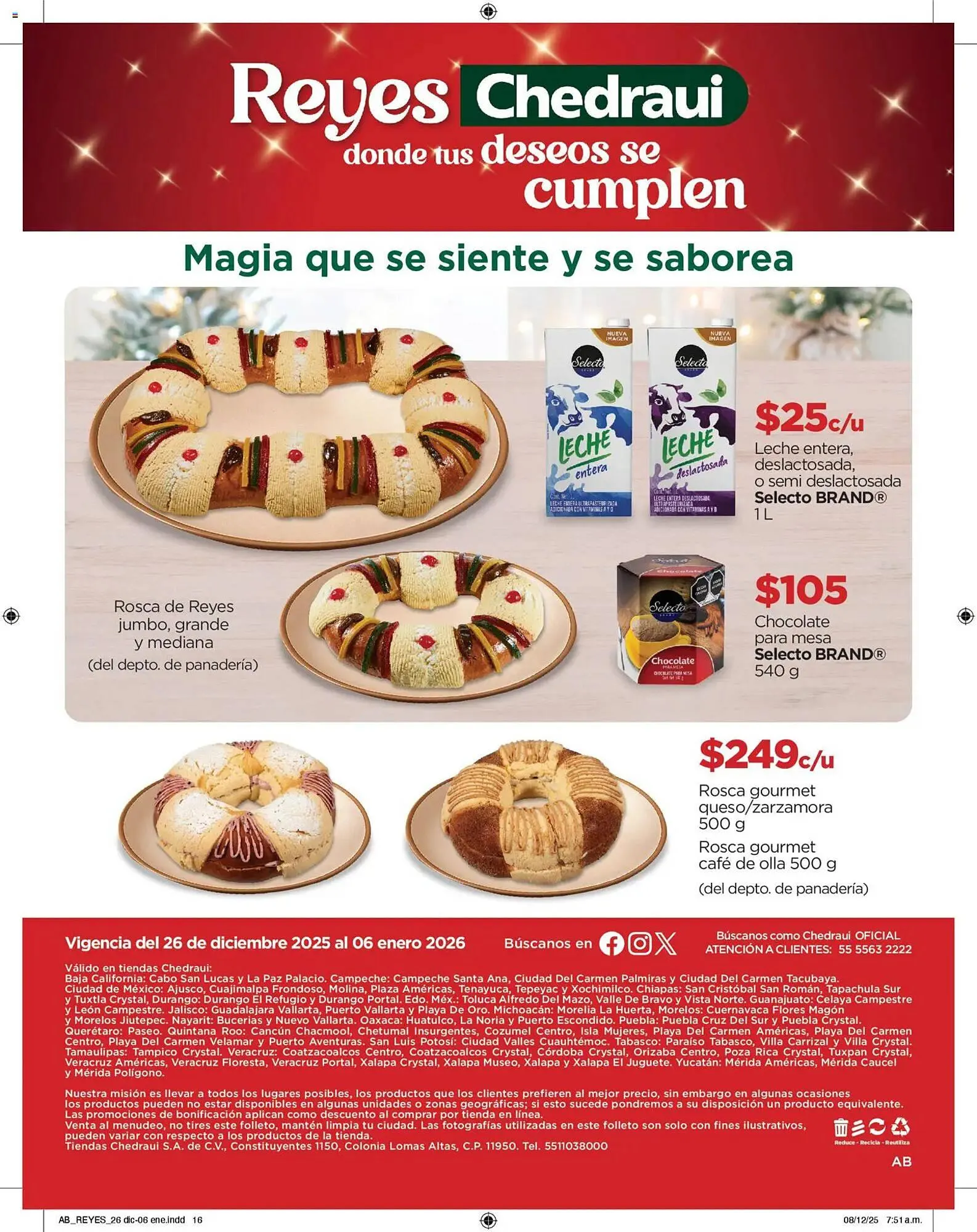 Catálogo de Folleto Chedraui 27 de diciembre al 6 de enero 2026 - Pagina 16