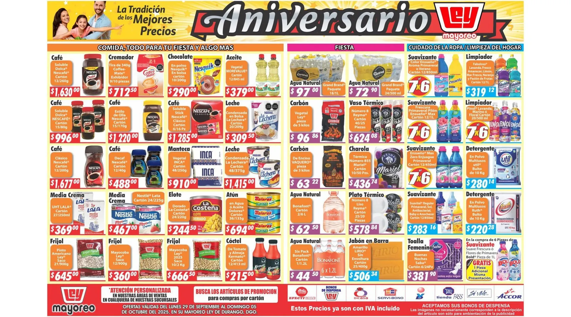 Catálogo de Folleto Casa Ley 29 de septiembre al 5 de octubre 2025 - Pagina 2