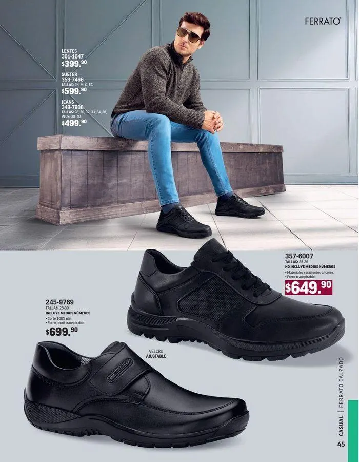 Catálogo de ANDREA - CALZADO CABALLERO 26 de agosto al 25 de enero 2025 - Pagina 135