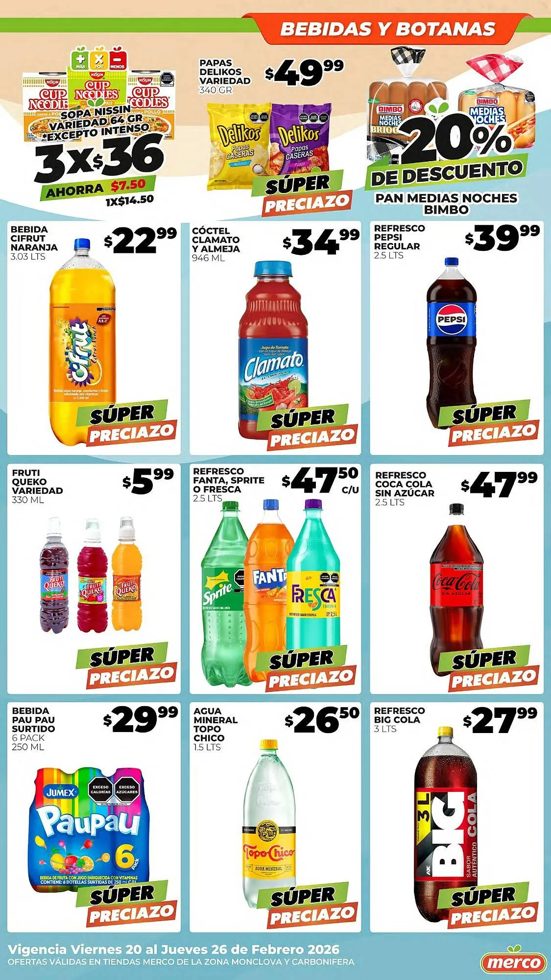 Catálogo de Folleto Merco 20 de febrero al 26 de febrero 2026 - Pagina 8