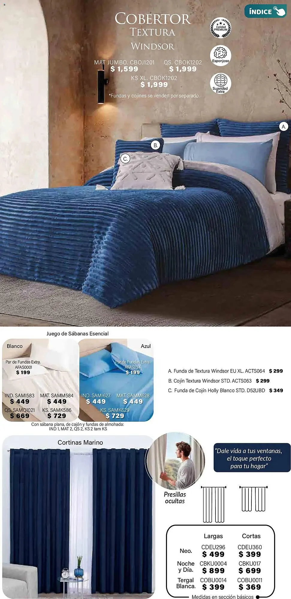 Catálogo de Catálogo Colchas Concord 1 de noviembre al 1 de febrero 2026 - Pagina 358