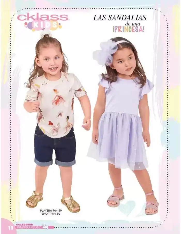 Catálogo de Catálogo Cklass Kids Niñas Primavera Verano 2025 México 8 de enero al 30 de junio 2025 - Pagina 4