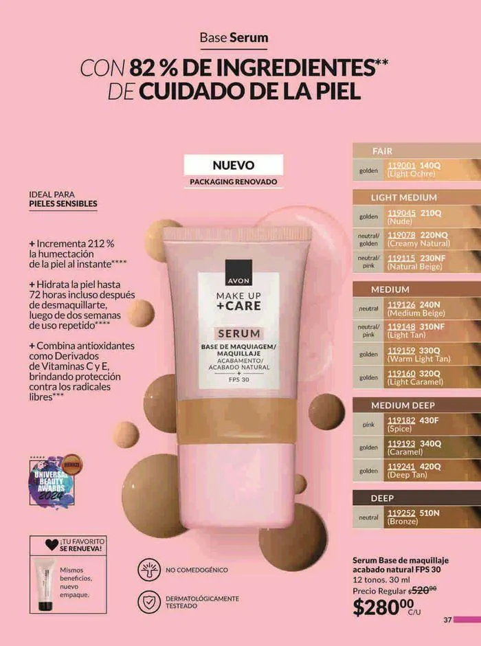 Catálogo de Avon COSMÉTICOS C15 14 de agosto al 18 de septiembre 2024 - Pagina 37