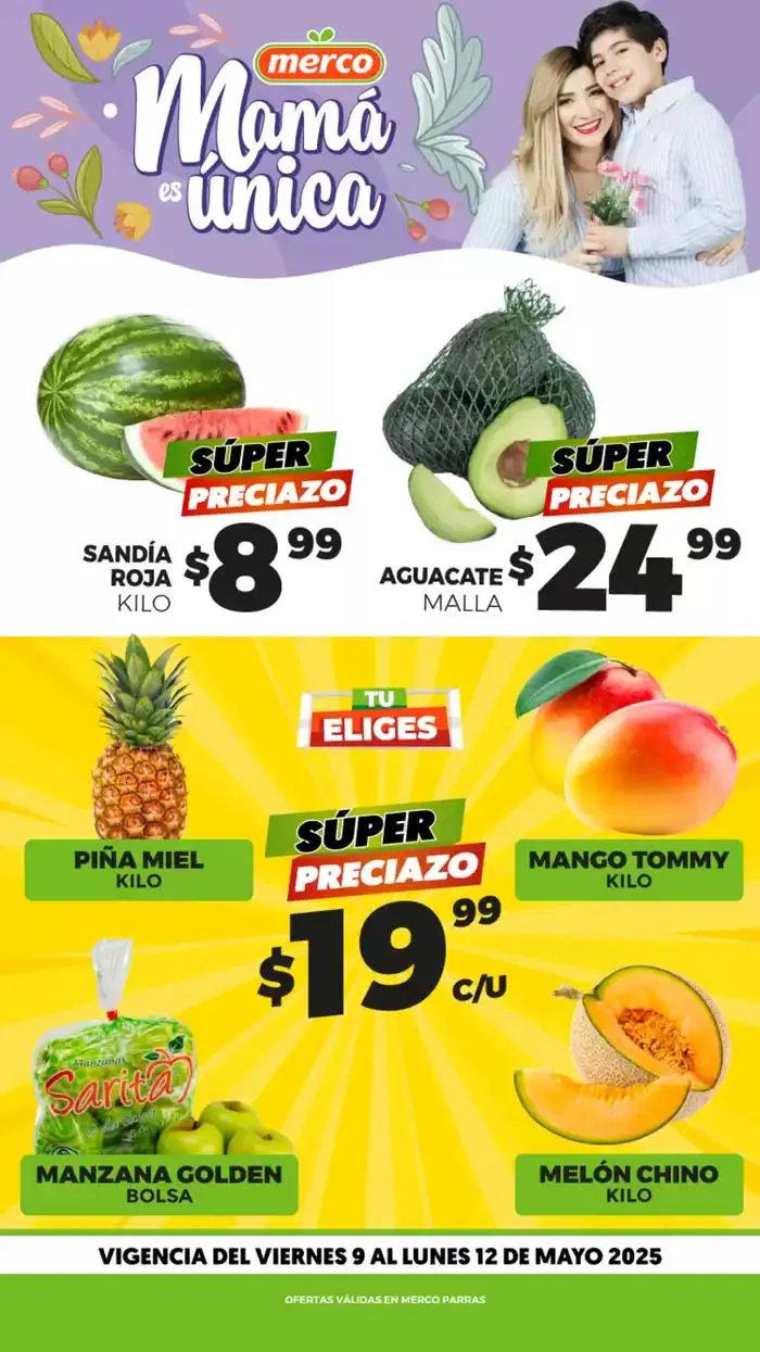 Catálogo de En Merco Mamá es única 9 de mayo al 12 de mayo 2025 - Pagina 1