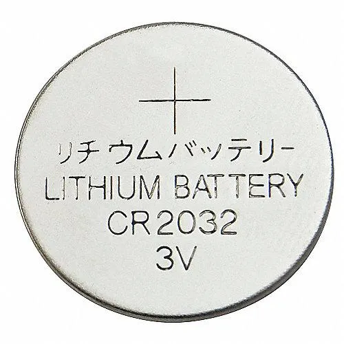 Batería de Celda Tipo Moneda Tamaño 2032 de Litio Voltaje 3 Piezas 2