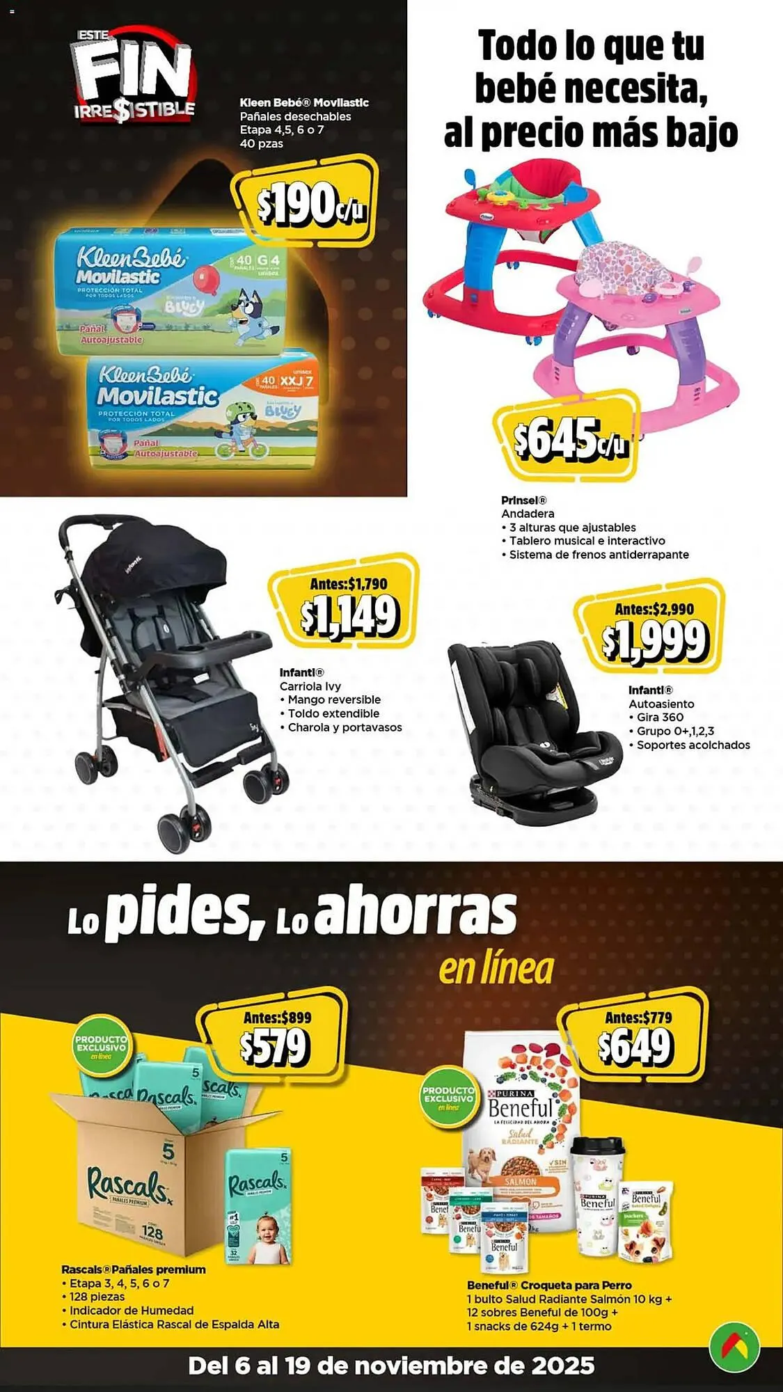 Catálogo de Folleto Bodega Aurrerá 6 de noviembre al 19 de noviembre 2025 - Pagina 11