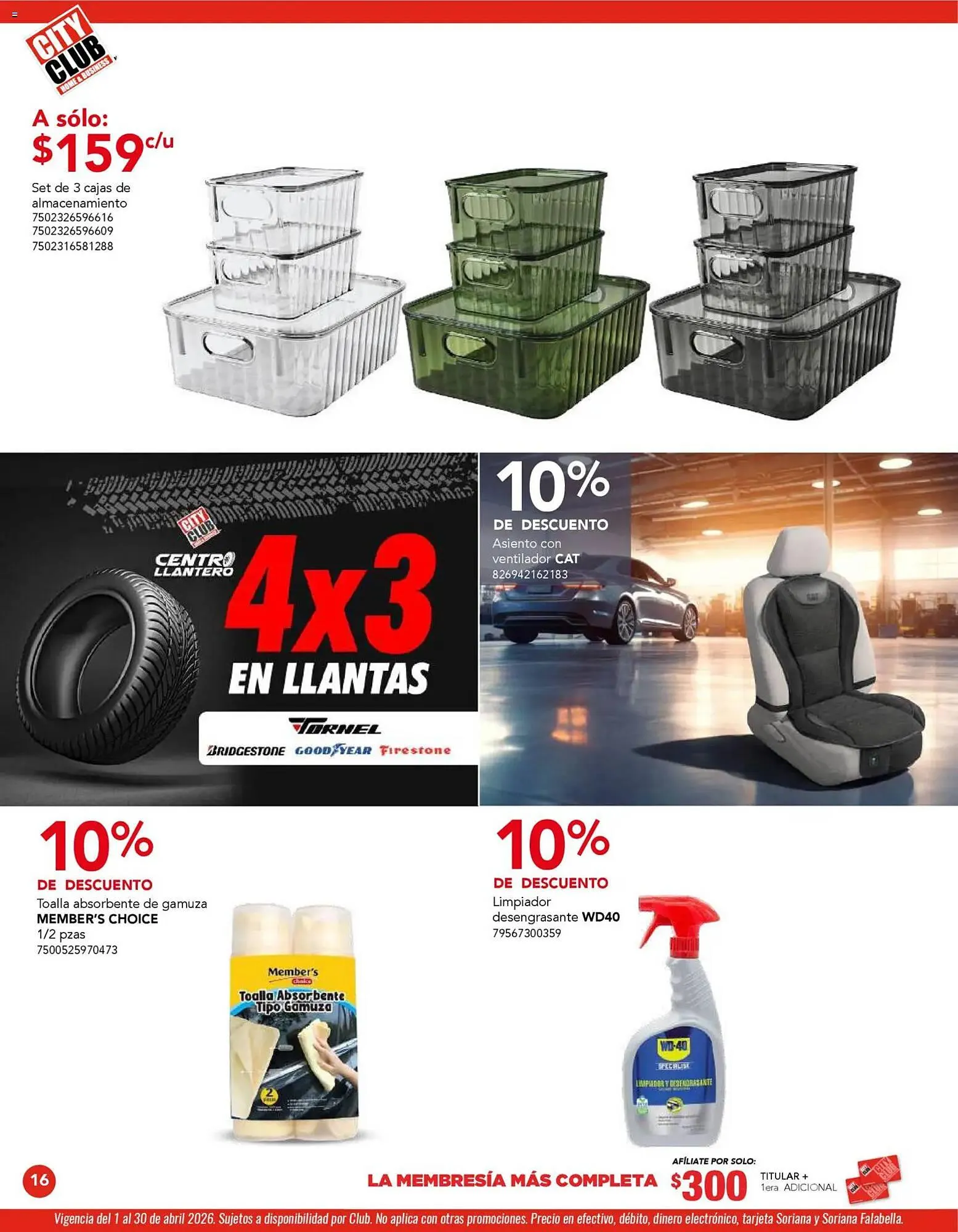 Catálogo de Catálogo City Club 1 de abril al 1 de mayo 2026 - Pagina 16