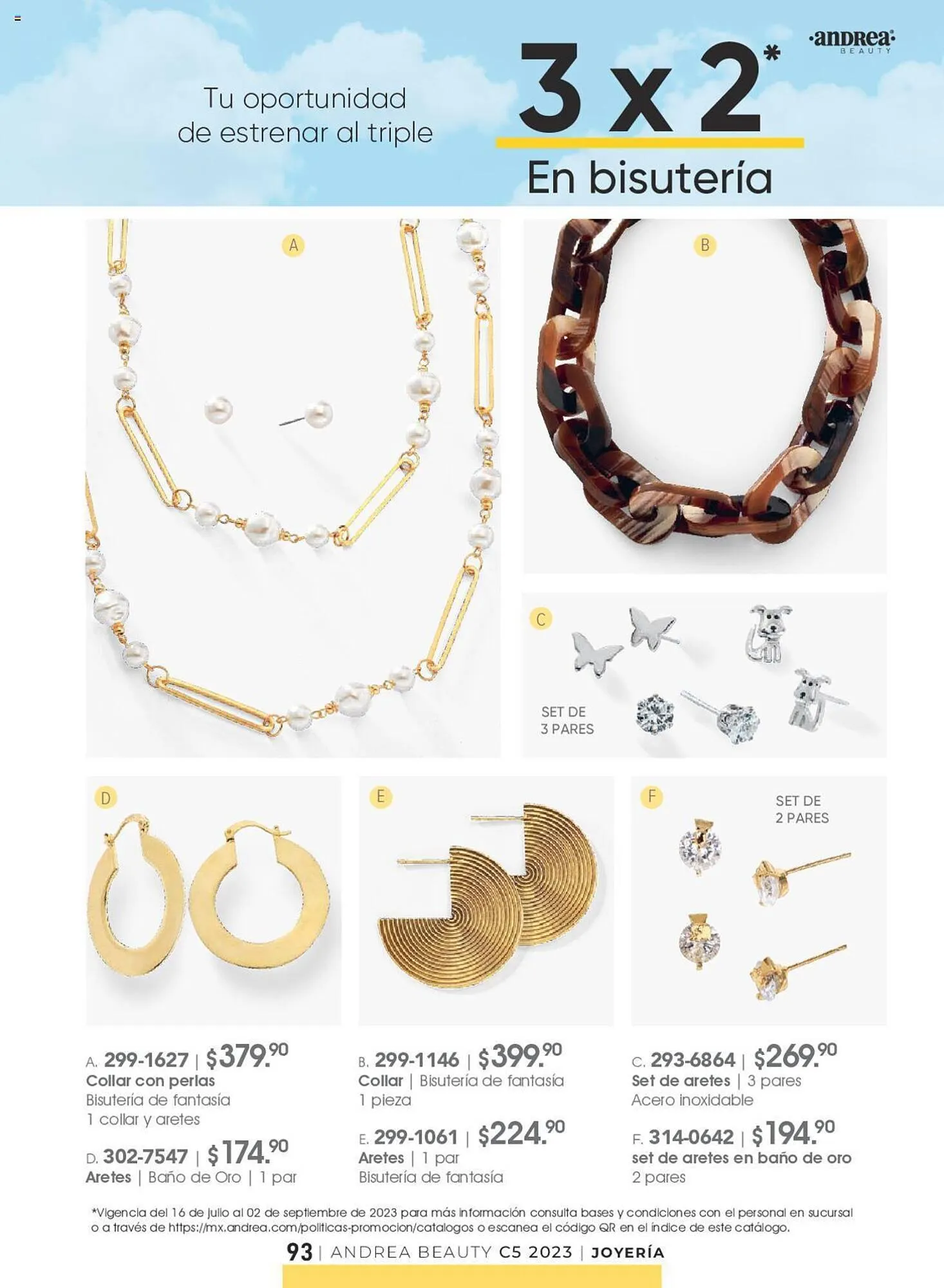 Catálogo de Catálogo Andrea 16 de julio al 2 de septiembre 2023 - Pagina 93