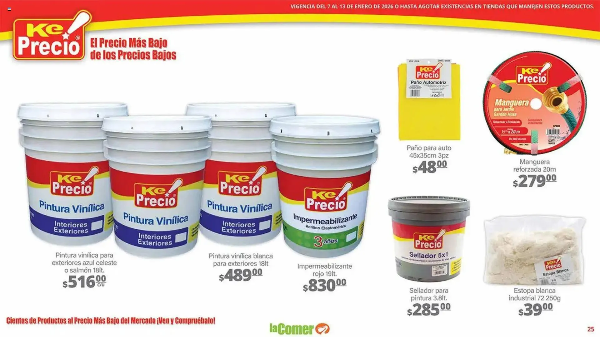 Catálogo de Folleto La Comer 7 de enero al 13 de enero 2026 - Pagina 25