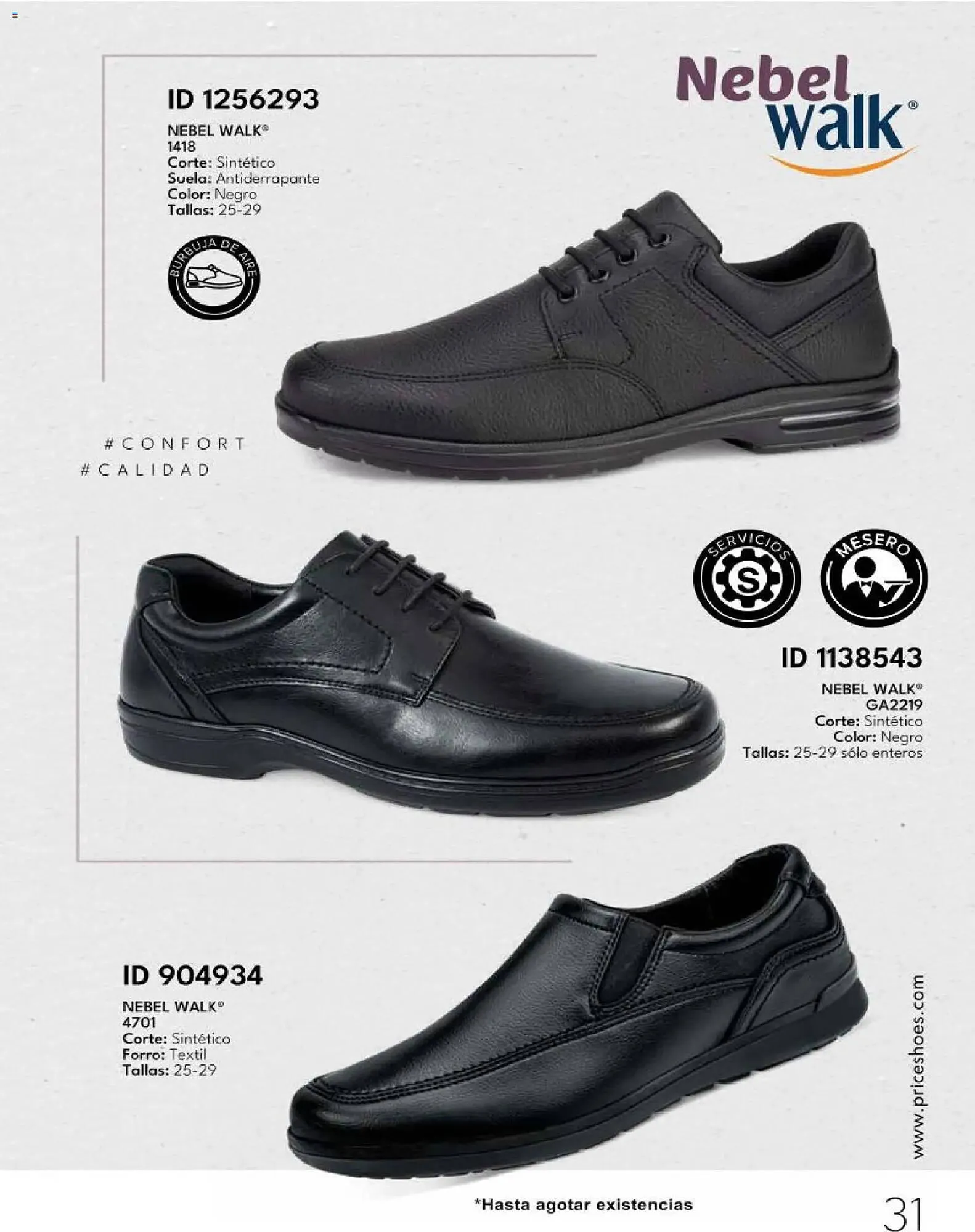 Catálogo de Catálogo Price Shoes 23 de diciembre al 1 de abril 2026 - Pagina 31
