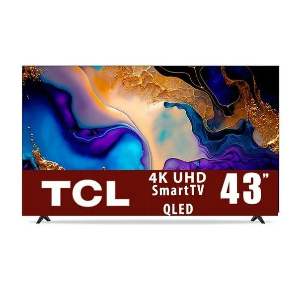 TV TCL Pantalla TCL 43 Pulgadas QLED 4k Smart Roku TV 43Q51K