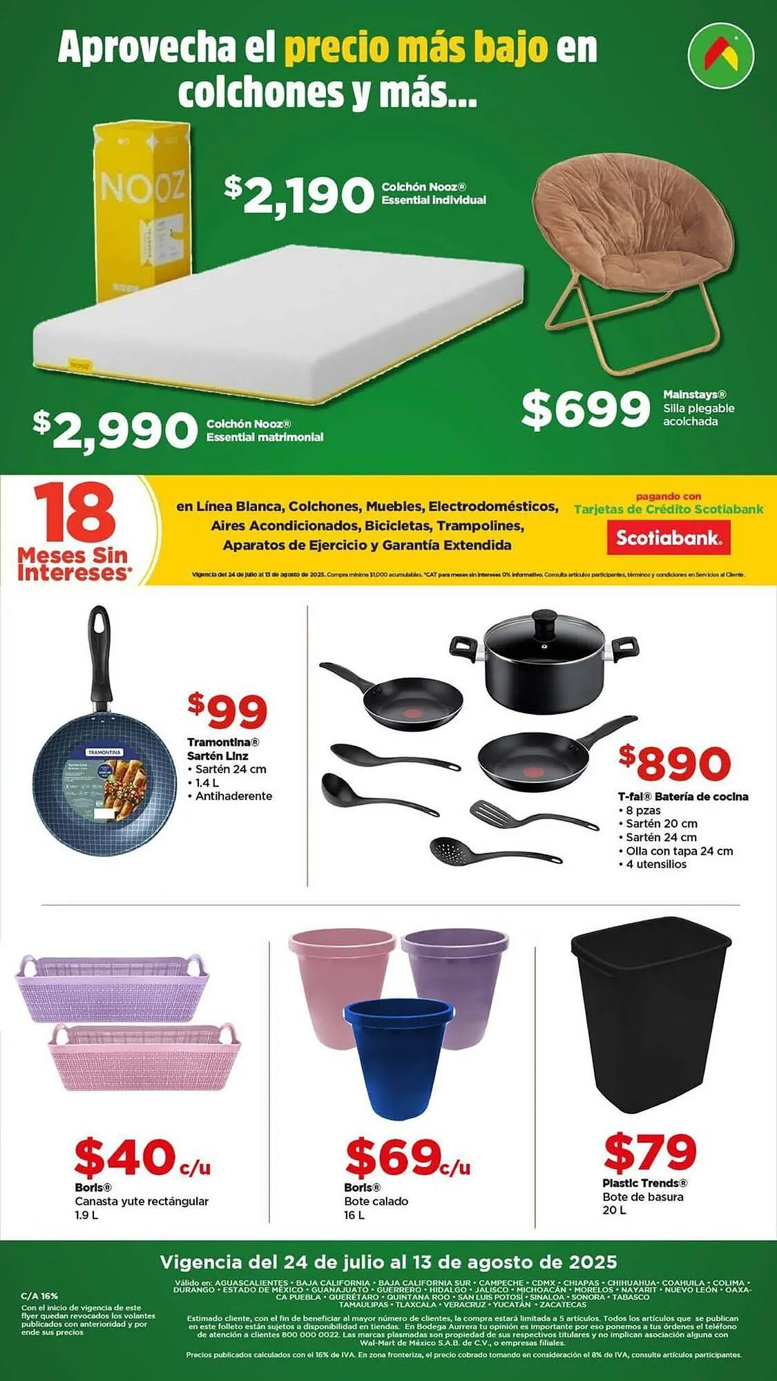 Catálogo de Catálogo Bodega Aurrerá 24 de julio al 13 de agosto 2025 - Pagina 1