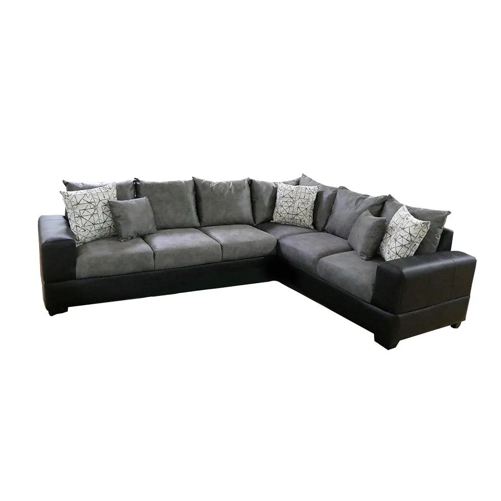 SALA MODULAR COLOR FERRARO NEGRO TRAVELER/ALYSSA GREY