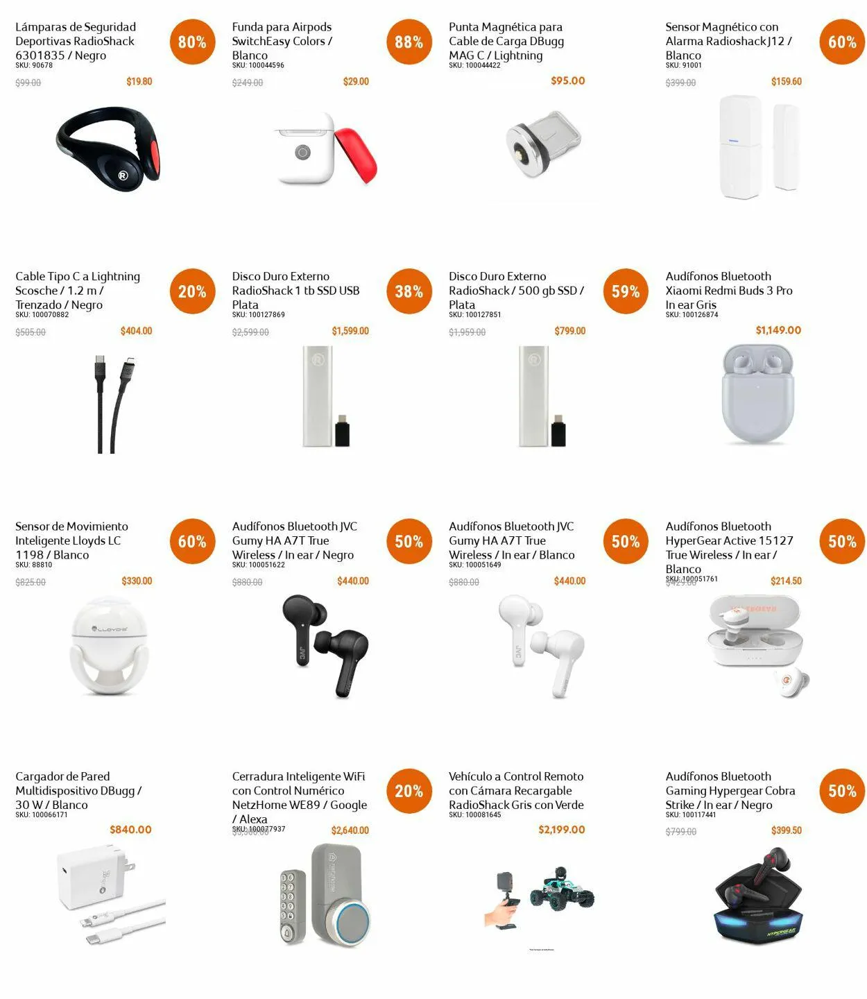 Catálogo de Radio Shack Oferta actual 24 de enero al 8 de febrero 2024 - Pagina 1