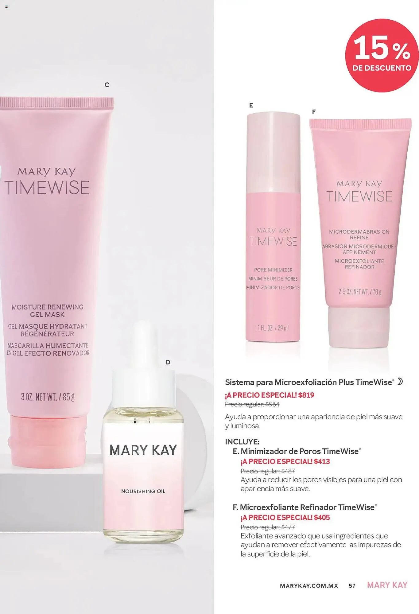 Catálogo de Catálogo Mary Kay 1 de mayo al 30 de junio 2026 - Pagina 57