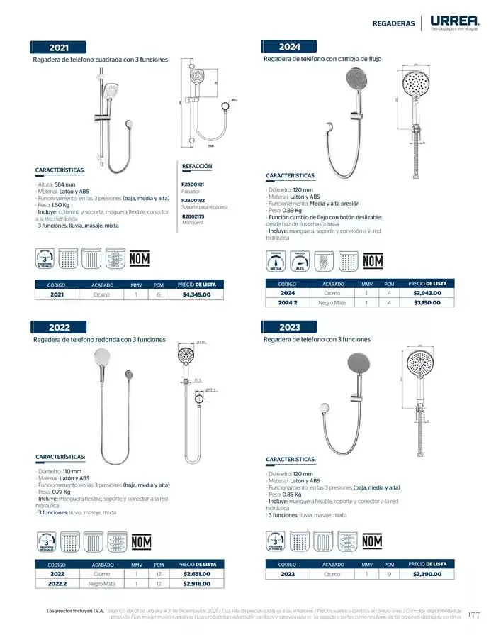 Catálogo de Catálogo Residencial 2025 28 de febrero al 28 de febrero 2026 - Pagina 183