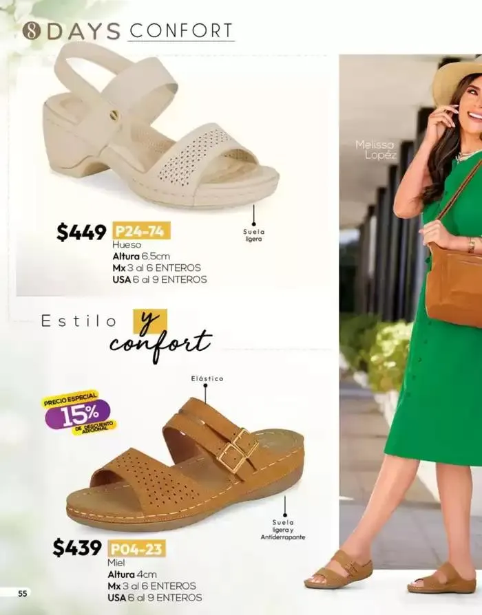 Catálogo de Catálogo Cklass Calzado Novedades de Verano 2025 México 28 de marzo al 27 de abril 2025 - Pagina 56