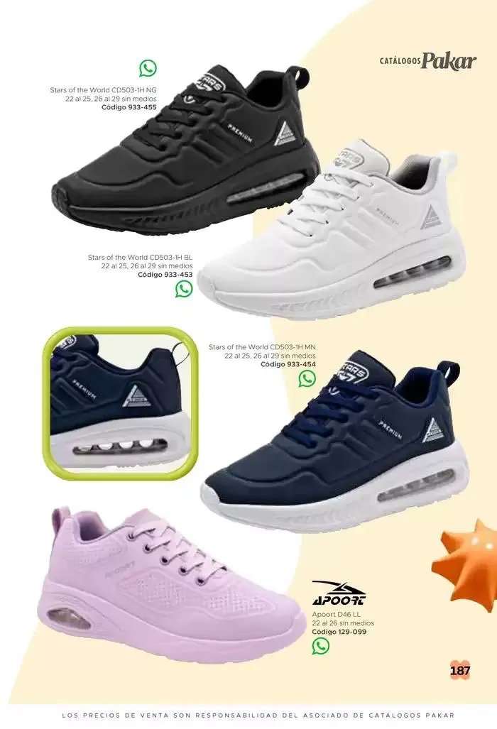 Catálogo de Pakar Casual 31 de enero al 31 de agosto 2025 - Pagina 187