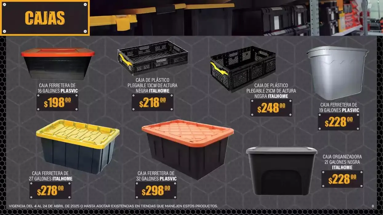 Catálogo de HAZLO TU MISMO, LA COMER 4 de abril al 24 de abril 2025 - Pagina 8