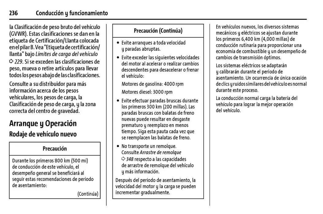 Catálogo de Cheyenne 2025 Manual del propietario 22 de enero al 31 de diciembre 2025 - Pagina 237
