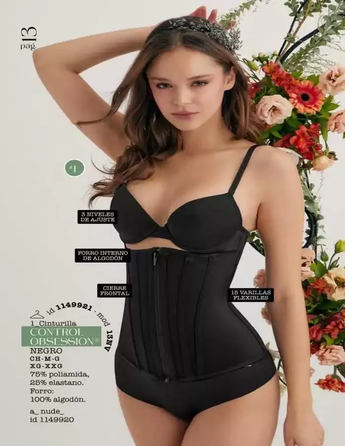 Catálogo de FAJAS | PV | ACO | 2025 | 1E 1 de marzo al 31 de marzo 2025 - Pagina 13