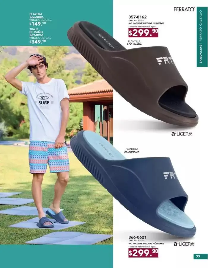 Catálogo de ANDREA | CALZADO CABALLERO 26 de enero al 24 de mayo 2025 - Pagina 77